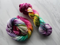 BOUQUET on Indie-Dyed Yarn Squoosh DK - Purple Lamb