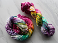 BOUQUET on Indie-Dyed Yarn Squoosh DK - Purple Lamb