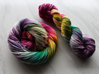 BOUQUET on Indie-Dyed Yarn Squoosh DK - Purple Lamb