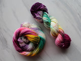 BOUQUET Hand-Dyed Yarn on Sock Perfection - Purple Lamb