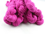 BURGUNDY ROSE MINI SKEIN on Splendid Sock - Purple Lamb