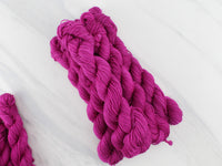 BURGUNDY ROSE MINI SKEIN on Splendid Sock - Purple Lamb