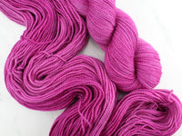 BURGUNDY ROSE on Buttery Soft DK - Purple Lamb