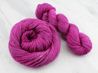 BURGUNDY ROSE on Buttery Soft DK - Purple Lamb