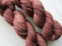 CHOCOLATE Indie-Dyed Yarn on Squoosh DK - Purple Lamb