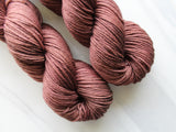 CHOCOLATE Indie-Dyed Yarn on Squoosh DK - Purple Lamb