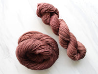 CHOCOLATE Indie-Dyed Yarn on Squoosh DK - Purple Lamb