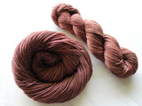 CHOCOLATE Indie-Dyed Yarn on Squoosh DK - Purple Lamb