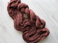 CHOCOLATE Indie-Dyed Yarn on Squoosh DK - Purple Lamb