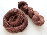 CHOCOLATE Indie-Dyed Yarn on Sock Perfection - Purple Lamb