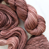 CHOCOLATE Indie-Dyed Yarn on Sock Perfection - Purple Lamb