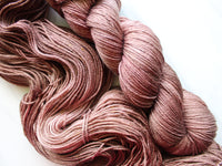 CHOCOLATE on So Silky Sock - Purple Lamb