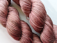 CHOCOLATE on So Silky Sock - Purple Lamb