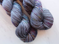COMPLICATIONS on Sock Perfection - Purple Lamb