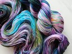 CRAB NEBULA Hand-Dyed Yarn on Sock Perfection - Purple Lamb