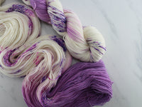 Crocuses in Snow on Feather Sock - Assigned Pooling Version