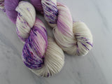 Crocuses in Snow on Feather Sock - Assigned Pooling Version