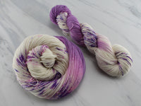 Crocuses in Snow on Feather Sock - Assigned Pooling Version
