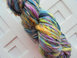 SUNKEN TREASURE Textural Spinning and Felting Batts with Camel Down and Teeswater Locks - Purple Lamb