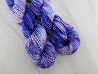 DAPPLED THINGS Indie-Dyed Yarn on Sock Perfection - Splashed and Speckled Version