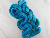 DREAMS OF THE SEA Hand-Dyed Yarn on Sock Perfection