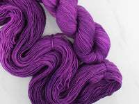 EGGPLANT on Sock Perfection Yarn - Purple Lamb