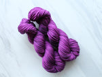 EGGPLANT on Wonderful Worsted - Purple Lamb