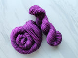 EGGPLANT on Wonderful Worsted - Purple Lamb