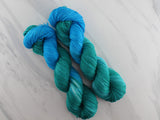 EMERALD AND TURQUOISE on Sock Perfection - Assigned Pooling Colorway