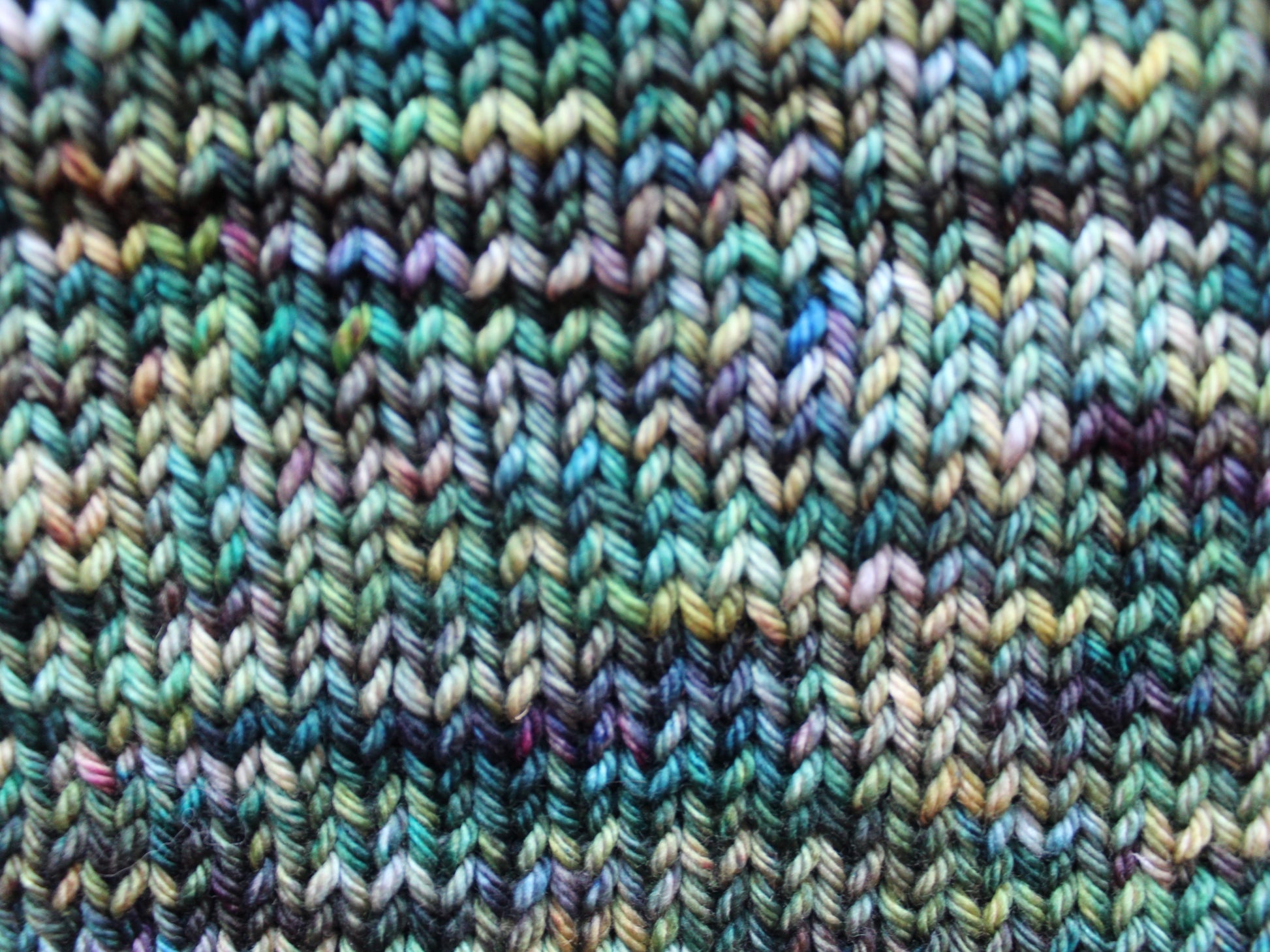 ENCHANTED FOREST Indie-Dyed Yarn on Sparkly Merino Sock - Purple Lamb