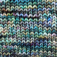 ENCHANTED FOREST on Sock Perfection - Purple Lamb