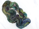ENCHANTED FOREST Indie-Dyed Yarn on Squiggle Sock - Purple Lamb