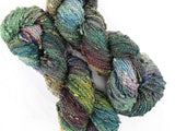 ENCHANTED FOREST Indie-Dyed Yarn on Squiggle Sock - Purple Lamb