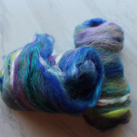 FAR HORIZONS Art Batts to Spin and Felt - Purple Lamb