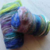 FAR HORIZONS Art Batts to Spin and Felt - Purple Lamb