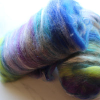 FAR HORIZONS Art Batts to Spin and Felt - Purple Lamb