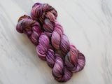 FIELD OF LAVENDER Hand-Dyed Yarn on Squoosh DK - Purple Lamb