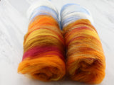 FIRE AND ICE Art Batts to Spin and Felt