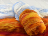 FIRE AND ICE Art Batts to Spin and Felt
