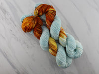 FIRE AND ICE Indie-Dyed Yarn on Squoosh DK - Assigned Pooling