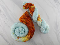 FIRE AND ICE Indie-Dyed Yarn on Squoosh DK - Assigned Pooling