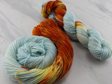 FIRE AND ICE Indie-Dyed Yarn on Squoosh DK - Assigned Pooling