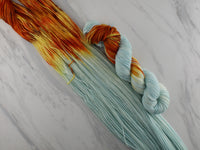 FIRE AND ICE Indie-Dyed Yarn on Squoosh DK - Assigned Pooling