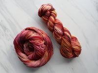 FOREST FLOOR on Sock Perfection - Purple Lamb