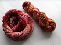 FOREST FLOOR on Sock Perfection - Purple Lamb