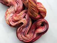 FOREST FLOOR on Sock Perfection - Purple Lamb
