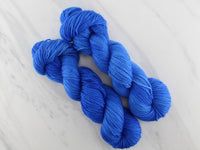 FREEDOM BLUE Hand-Dyed on Buttery Soft DK - In Solidarity with Ukraine