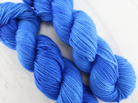 FREEDOM BLUE Hand-Dyed on Buttery Soft DK - In Solidarity with Ukraine