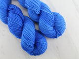 FREEDOM BLUE Hand-Dyed on Buttery Soft DK - In Solidarity with Ukraine