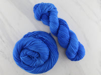 FREEDOM BLUE Hand-Dyed on Buttery Soft DK - In Solidarity with Ukraine